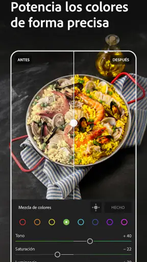 Lightroom: Editor de fotos screenshot