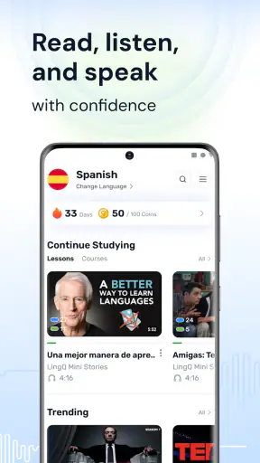 LingQ - Aprender Idiomas screenshot