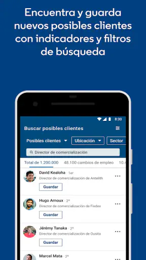 LinkedIn Sales Navigator screenshot