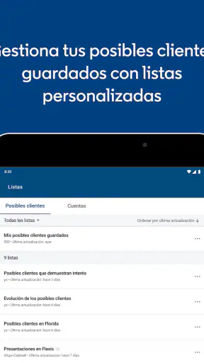 LinkedIn Sales Navigator screenshot
