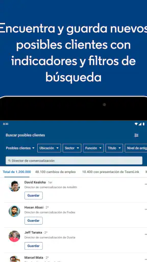 LinkedIn Sales Navigator screenshot