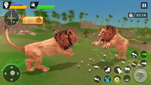 Lion Games Animal Simulator 3D screenshot