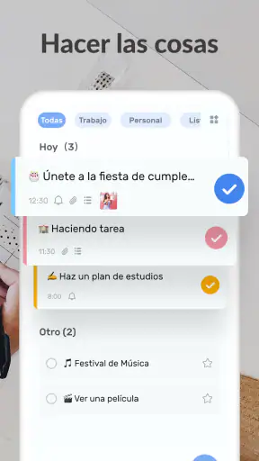 Lista de tareas: Recordatorios screenshot