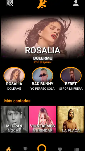 Listados KaraokeMedia ProX screenshot