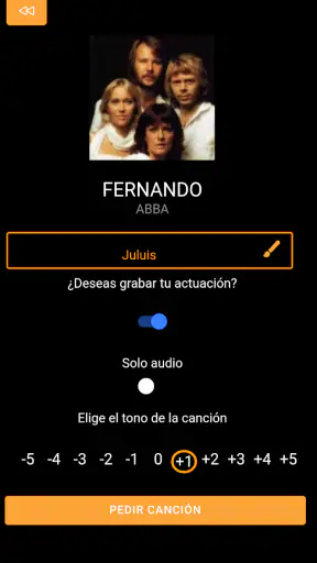 Listados KaraokeMedia ProX screenshot