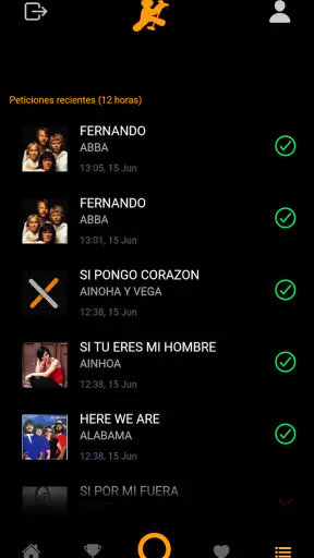 Listados KaraokeMedia ProX screenshot