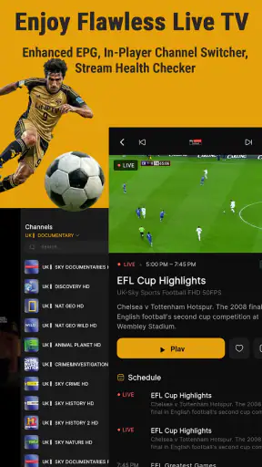 Lit IPTV - Smart IPTV Player screenshot