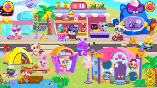 Little Kitty Town - Cat World screenshot