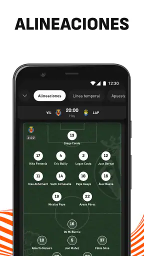 LiveScore Resultados de fútbol screenshot