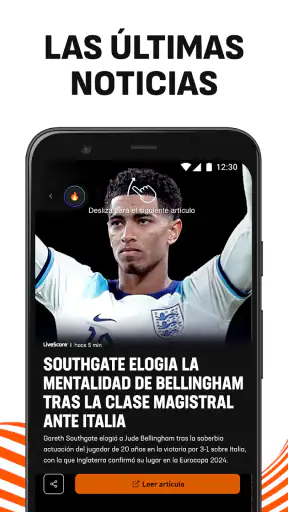 LiveScore Resultados de fútbol screenshot