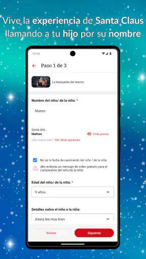 Llamar a Papá Noel con PNP screenshot