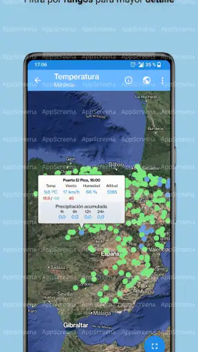 Lluvia España (AEMET) screenshot