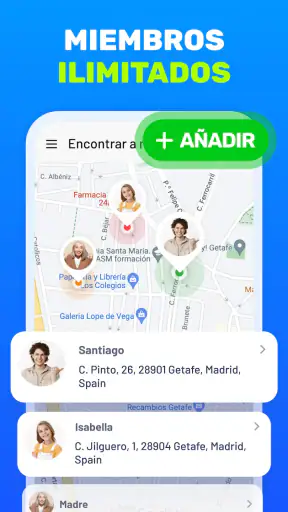 Localizador Familiar Android screenshot