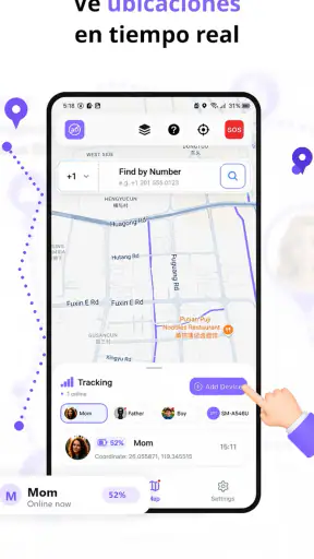 Localizador Familiar GPS screenshot
