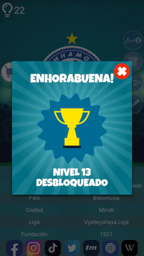Logo de Club de Futbol Quiz screenshot