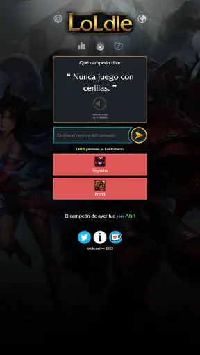 LoLdle Oficial screenshot