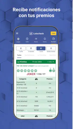 Lotocheck. Loterías y Apuestas screenshot