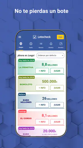Lotocheck. Loterías y Apuestas screenshot