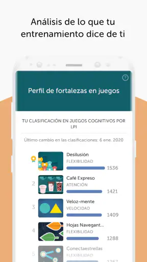Lumosity: Juegos Mentales screenshot
