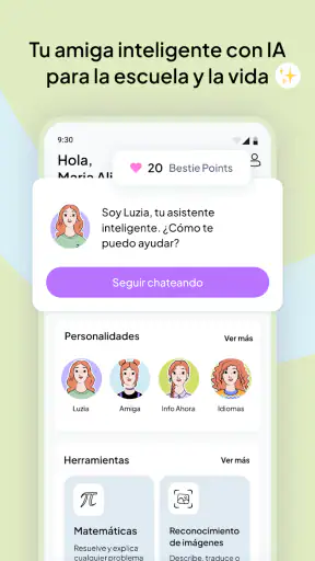 Luzia: Tu Asistente IA screenshot