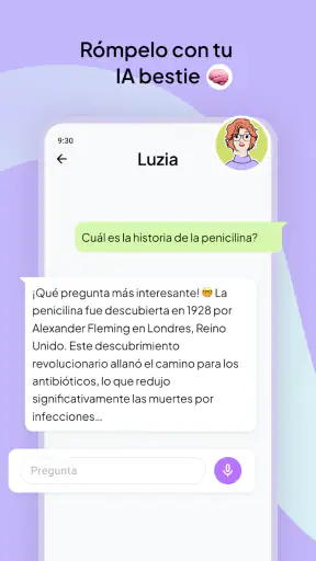 Luzia: Tu Asistente IA screenshot