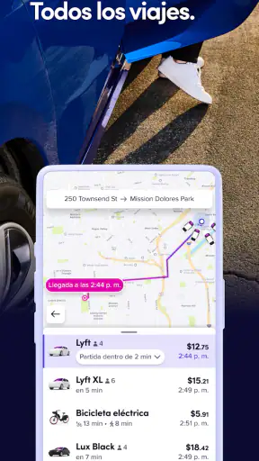 Lyft screenshot