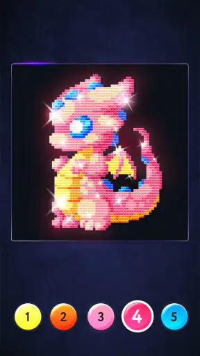 Mágico pintar con diamantes screenshot