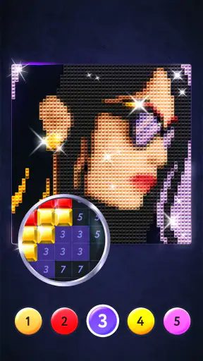 Mágico pintar con diamantes screenshot