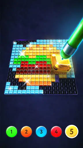 Mágico pintar con diamantes screenshot