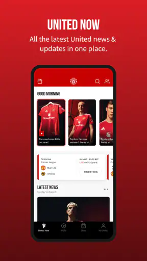 Manchester United Official App screenshot