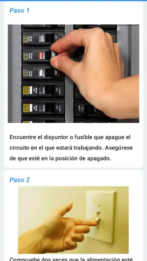 manual de electricistas screenshot