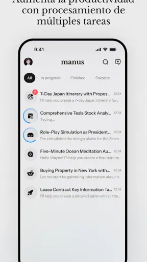 Manus AI screenshot