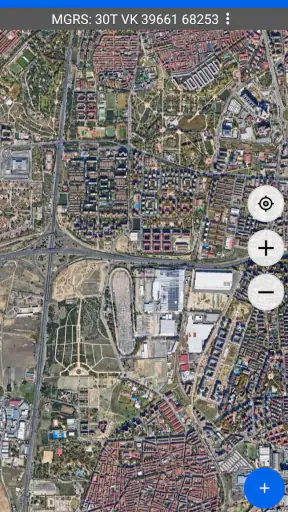 Mapa de coordenadas GPS screenshot
