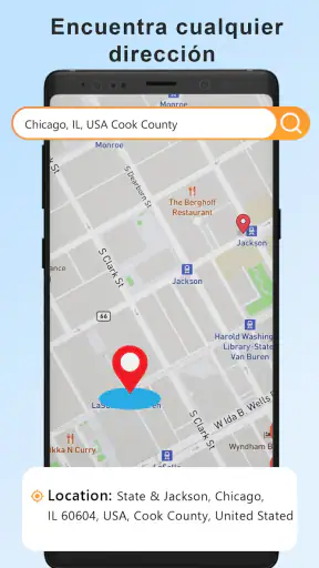 Mapas de ubicación en vivo screenshot