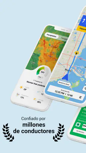 Mapas GPS Navegación y Tráfico screenshot