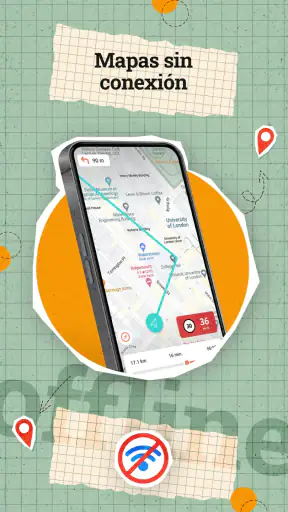 Mapas sin conexión screenshot