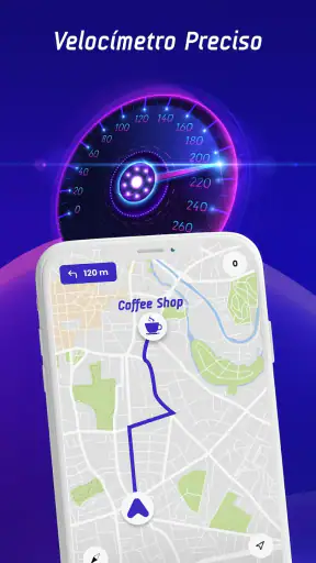 Mapas sin conexión, GPS screenshot