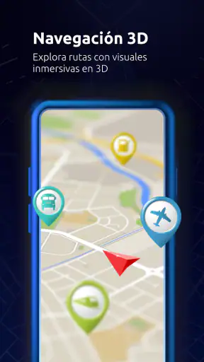Mapas todo en uno, velocímetro screenshot