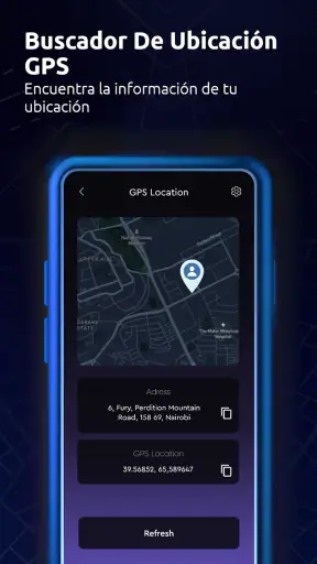 Mapas todo en uno, velocímetro screenshot