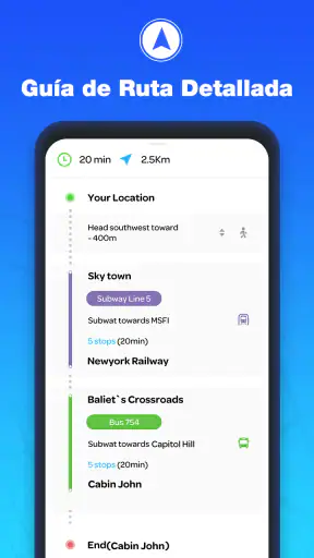 Mapas y Direcciones Ubicacion screenshot
