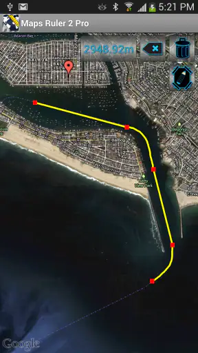 Maps Ruler  Pro screenshot