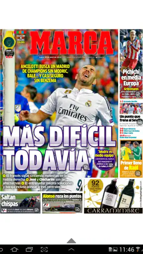 Marca Edición Impresa screenshot