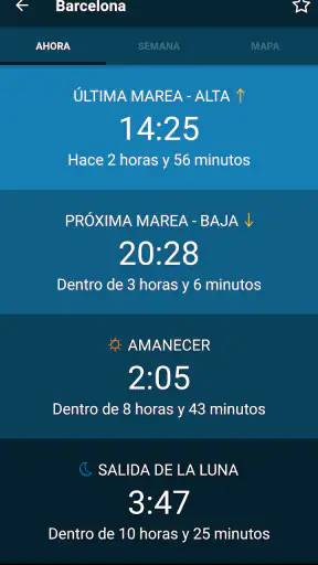 Mareas cercanas screenshot