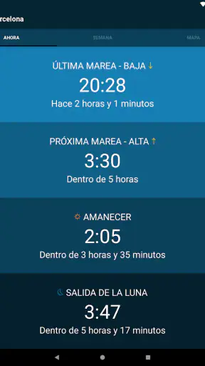Mareas cercanas screenshot