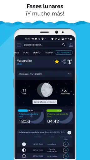 Mareas y estado de la mar screenshot
