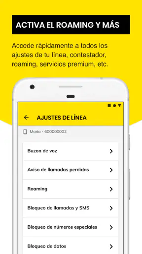 MASMOVIL - Área de cliente screenshot
