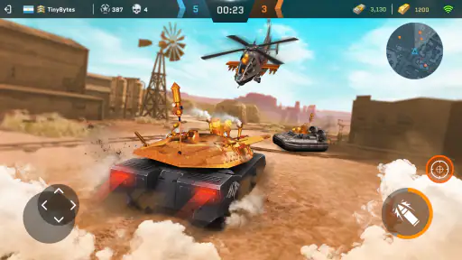 Massive Warfare: Tanks War screenshot