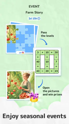 Math Crossword — Matemáticas screenshot