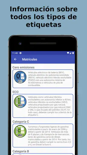 Matrículas españolas screenshot