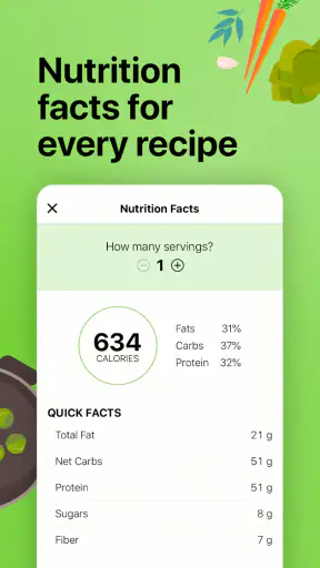 Mealime Meal Plans & Recipes screenshot